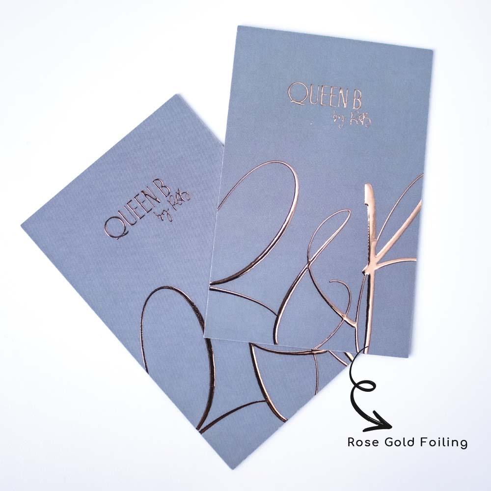 Raised Foil Business Card