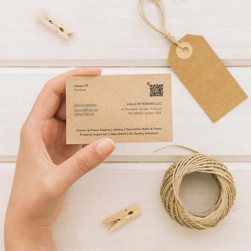 Kraft Business Card
